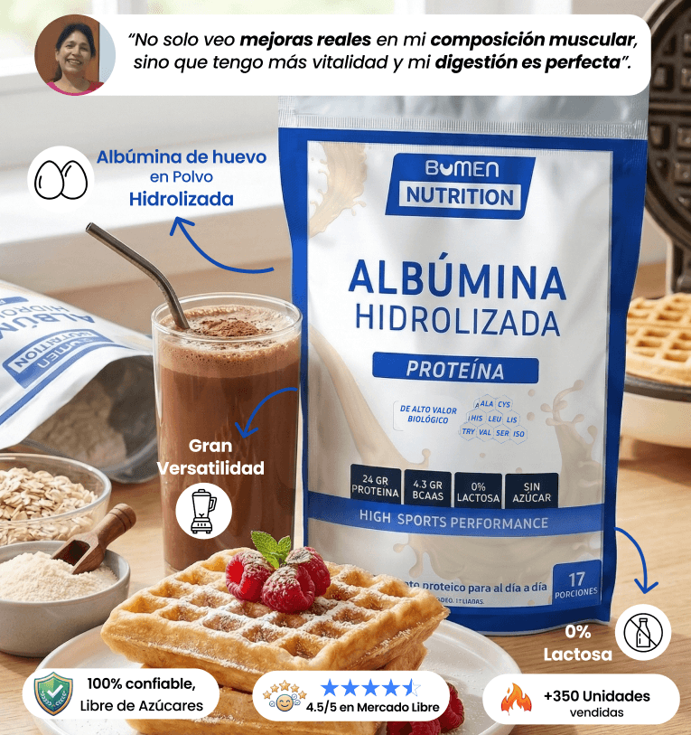 Albúmina Hidrolizada BUMEN 500g